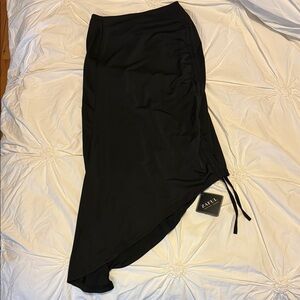 Zaful Black Asymmetrical Skirt